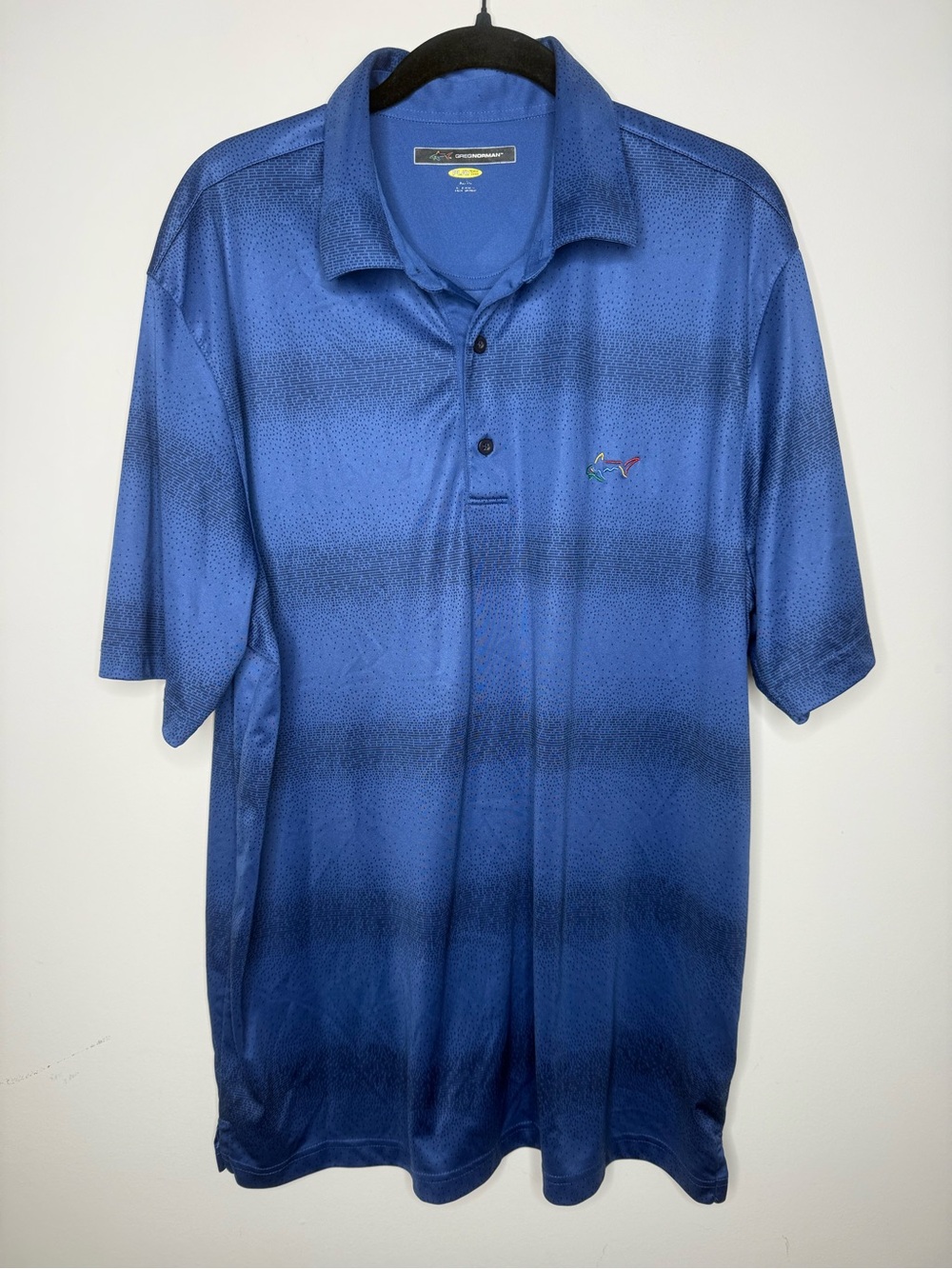 Performance Polo Shirt - Blue - Greg Norman
